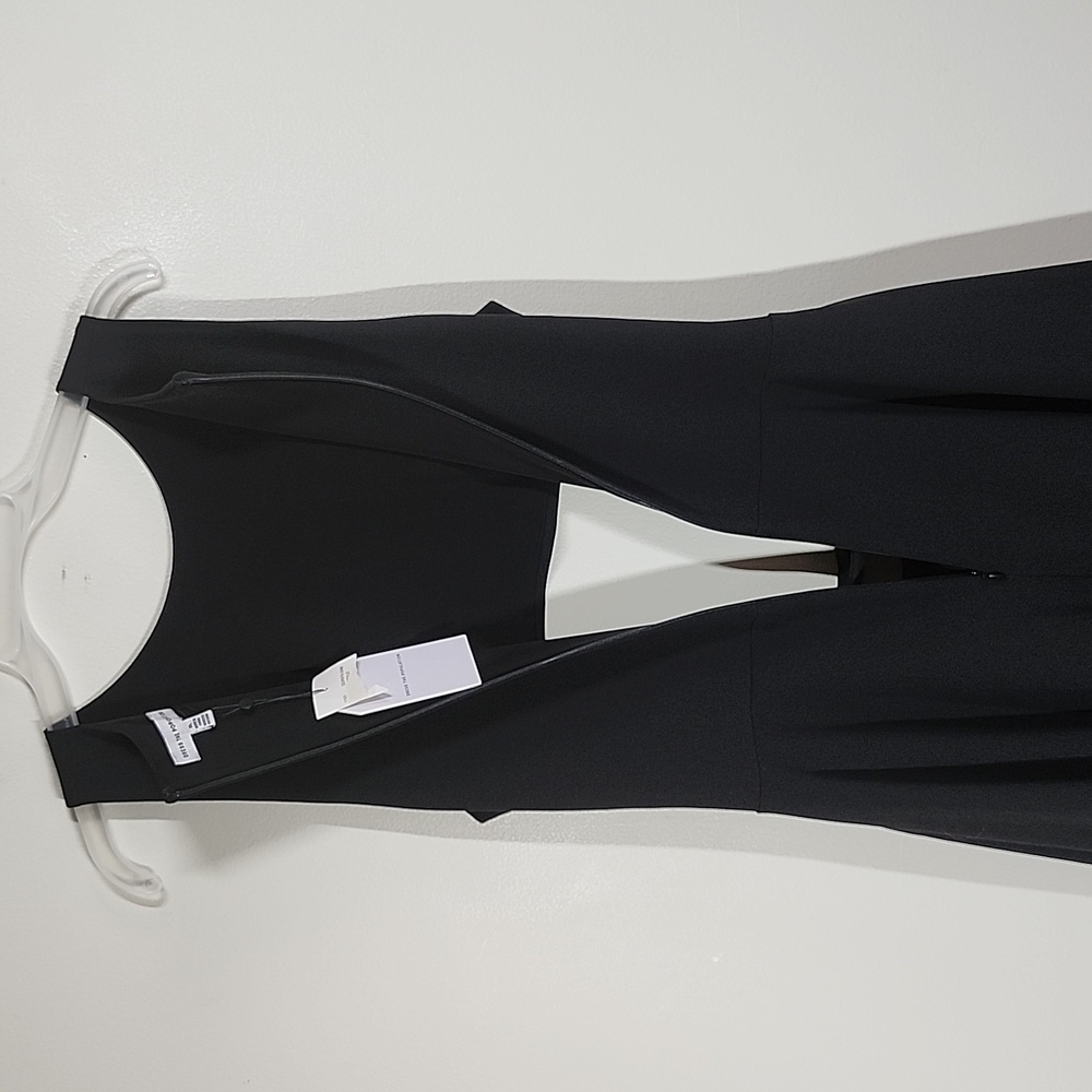 Dress the Population Mariela Dress Black Cutout Design Cocktail Date Night XL - Picture 7 of 11